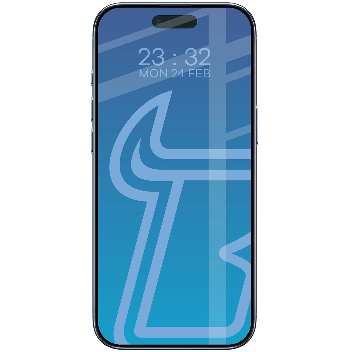 Szkło Bizon Glass Edge do iPhone Air na telefonie